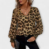 Joana - Stylowa Bluzka w Leoparda