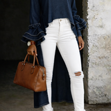Vânia - Casualna Bluzka Denim