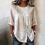 Bluzka Vintage Casual