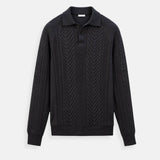 Sweter z Mieszanej Dzianiny - Luźny