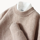 Valentino - Sweter z Wzorem Jacquard