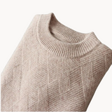 Valentino - Sweter z Wzorem Jacquard