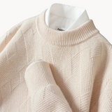 Valentino - Sweter z Wzorem Jacquard