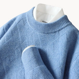 Valentino - Sweter z Wzorem Jacquard