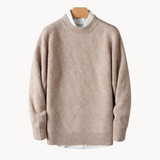 Valentino - Sweter z Wzorem Jacquard