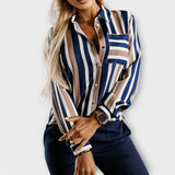 Ema - Casualna bluzka w paski