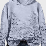Bluza z Kapturem z Koronką
